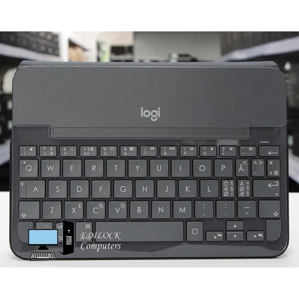 Logitech FOCUS Case with integrated Bluetooth keyboard for iPad Mini 4 Brand New