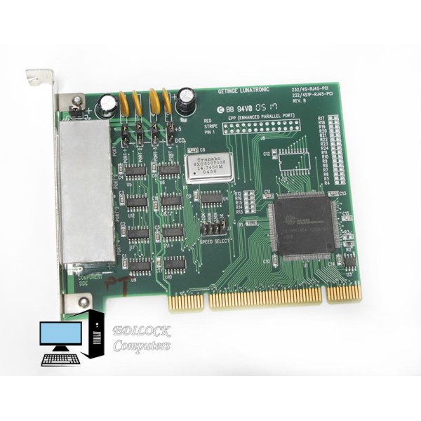 Mixed major brands 232/4S-PCI-RJ45 4xDB9 Male 1xRJ...