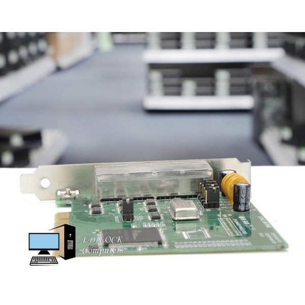 Mixed major brands 232/4S-PCI-RJ45 4xDB9 Male 1xRJ45 for PC