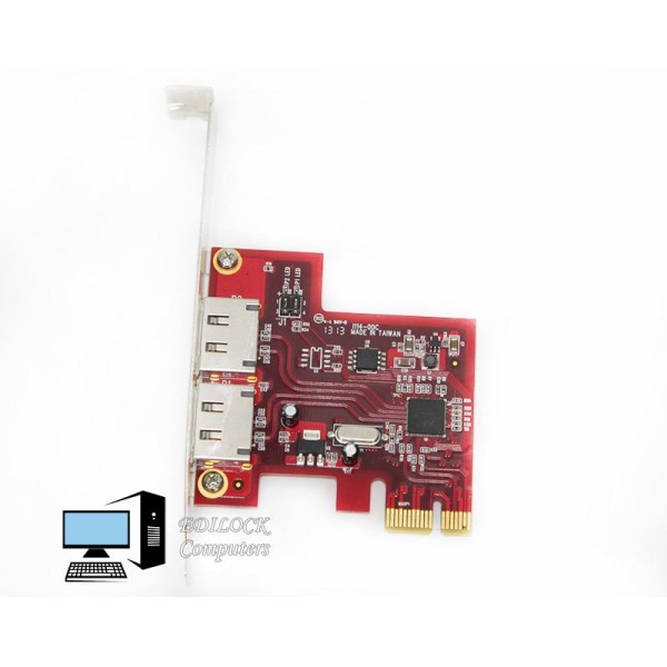 Mixed major brands 2x eSATA for PC